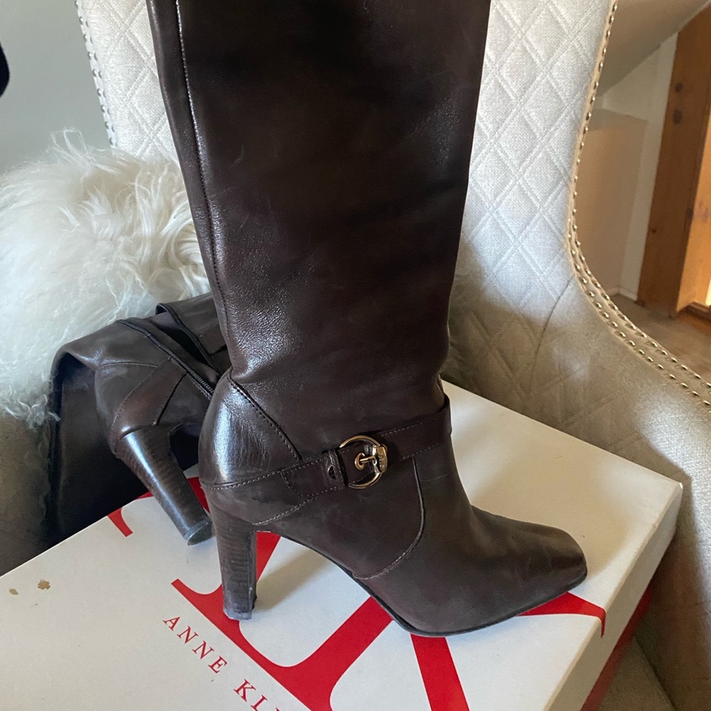 Anne Klein boots.